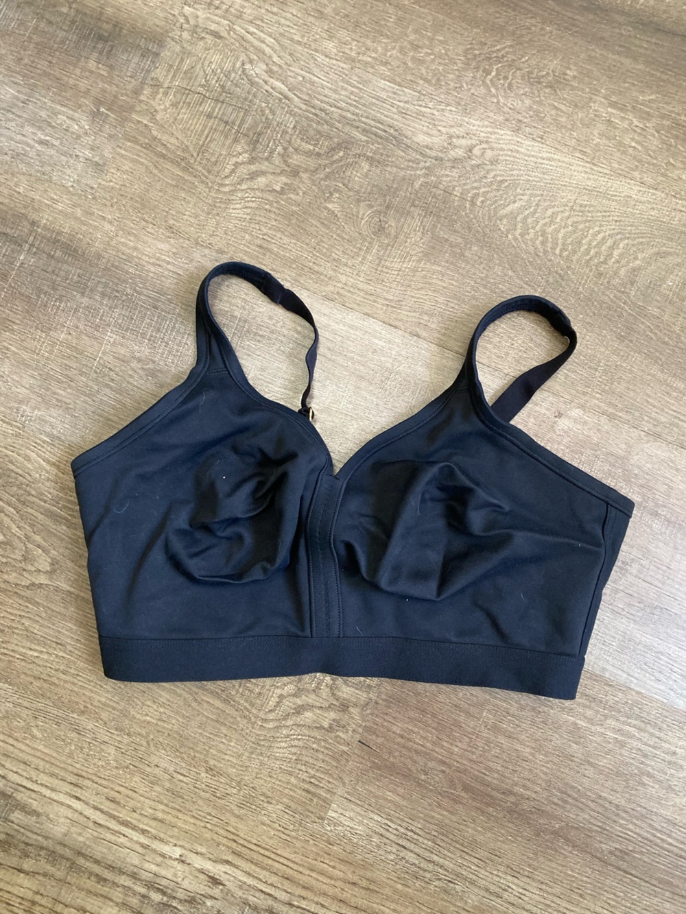 Soma Embraceable Full Coverage Wireless Bra Black 38G